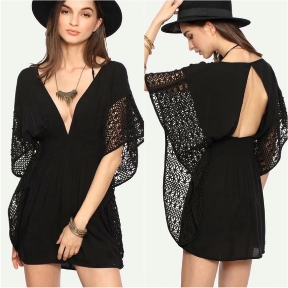 Victoria's Secret Other - new victoria's secret crochet caftan swim cover up
